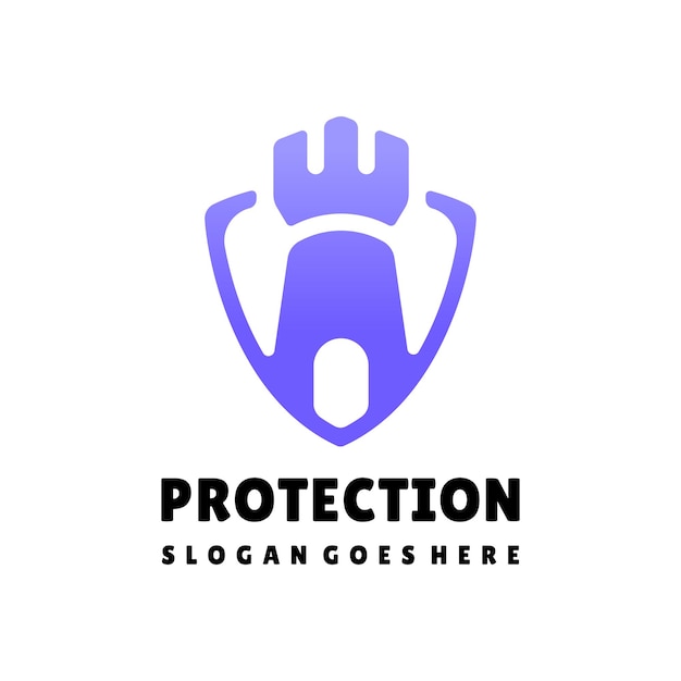 Castle Protection Logo Template