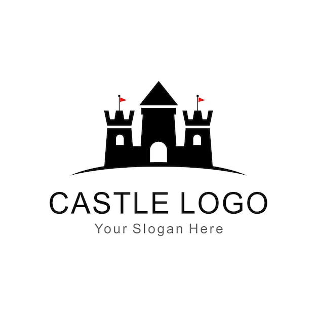 векторный логотип замка