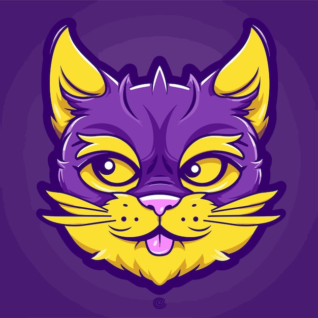 cat avatar illustration