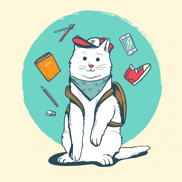 Cat Back to School