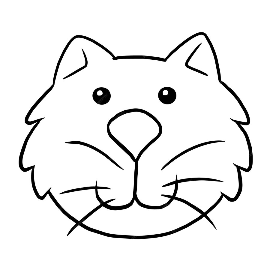Premium Vector | Cat cartoon animal cute kawaii doodle doodle coloring ...
