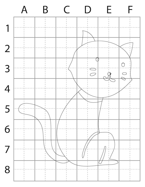 Cat Drawing Page, Cute Cat Coloring Pages for Coloring Books, Outline Cat, Cat Vector, Cats