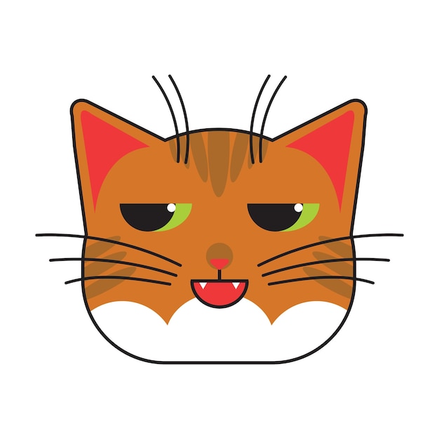 Cat Emoticons Illustrations