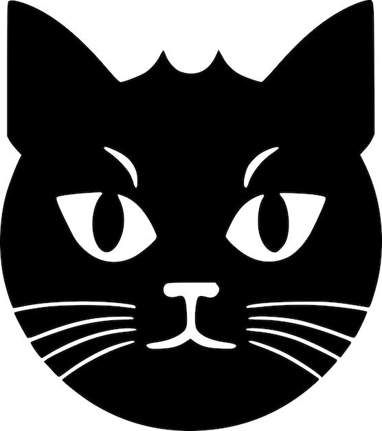 Cat High Quality Vector Logo Vector illustration ideal for Tshirt graphic