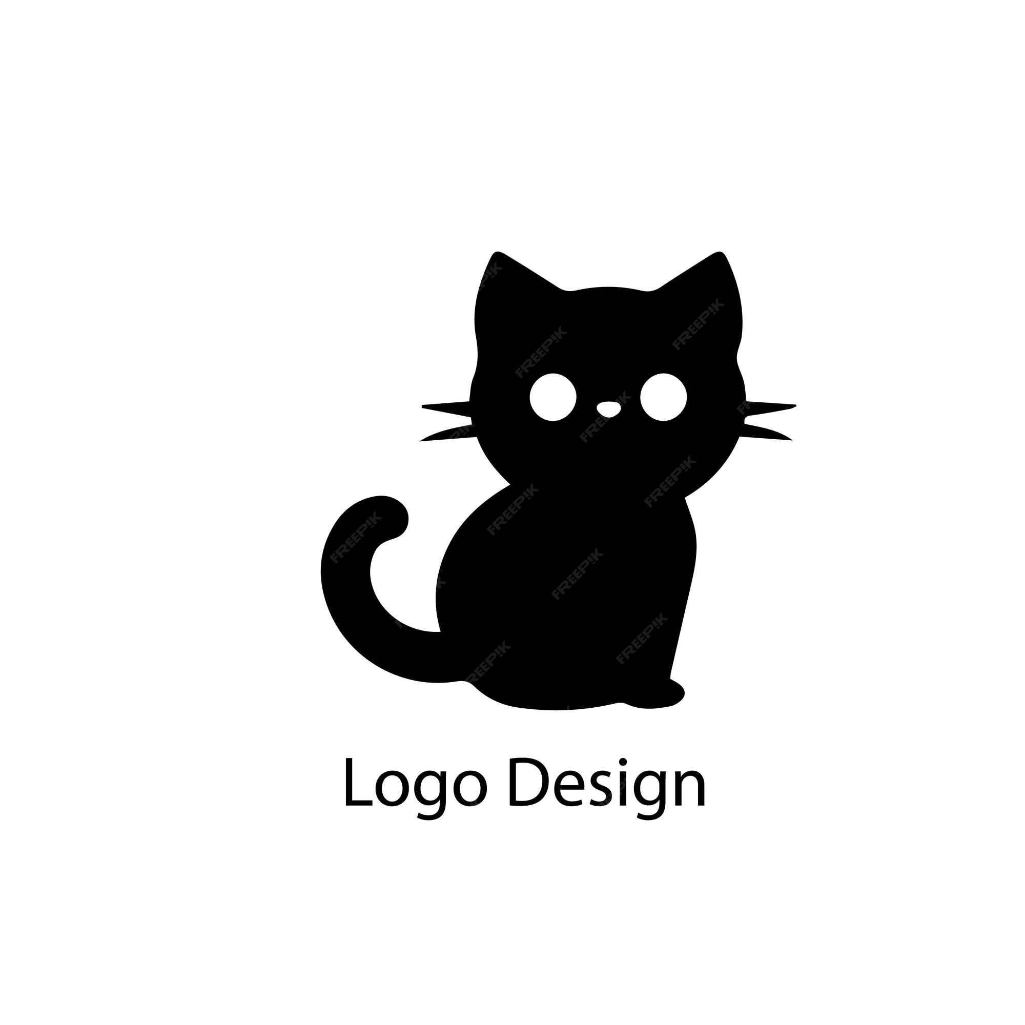 Premium Vector  Cat icon logo design