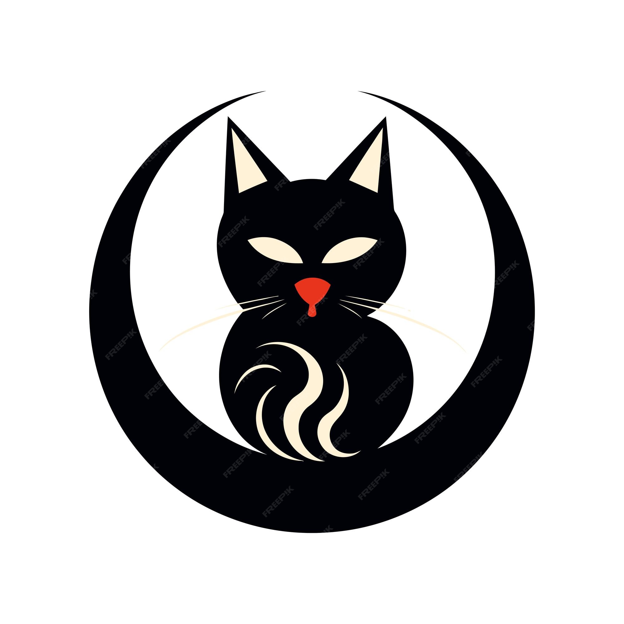 Premium Vector  Cat icon logo vector