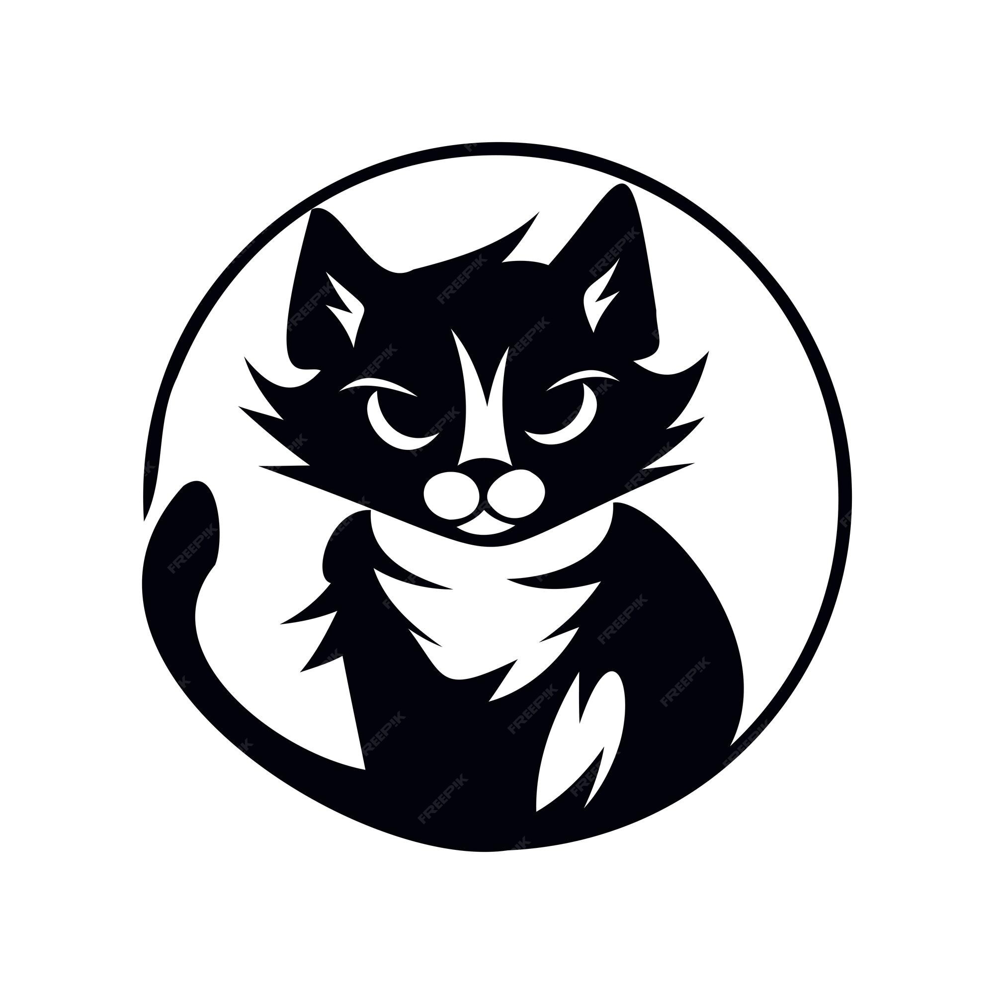 Premium Vector  Cat icon logo vector