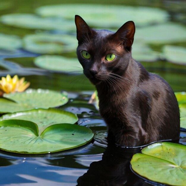 Vettore immagine di gattino