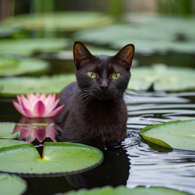 Vettore immagine di gattino