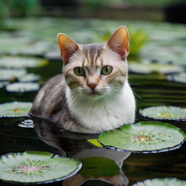 Vettore immagine di gattino