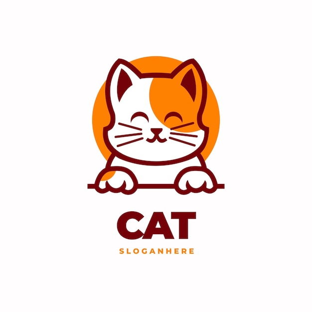 Дизайн логотипа Cat