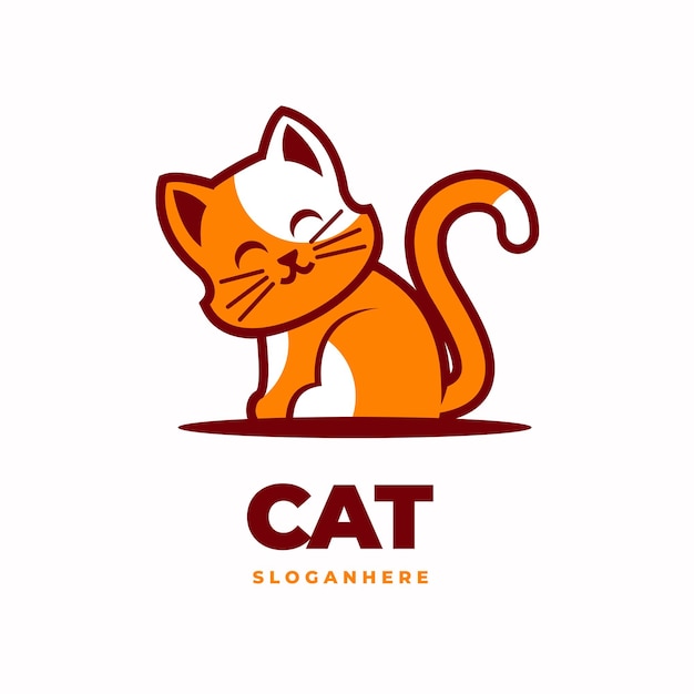Дизайн логотипа Cat