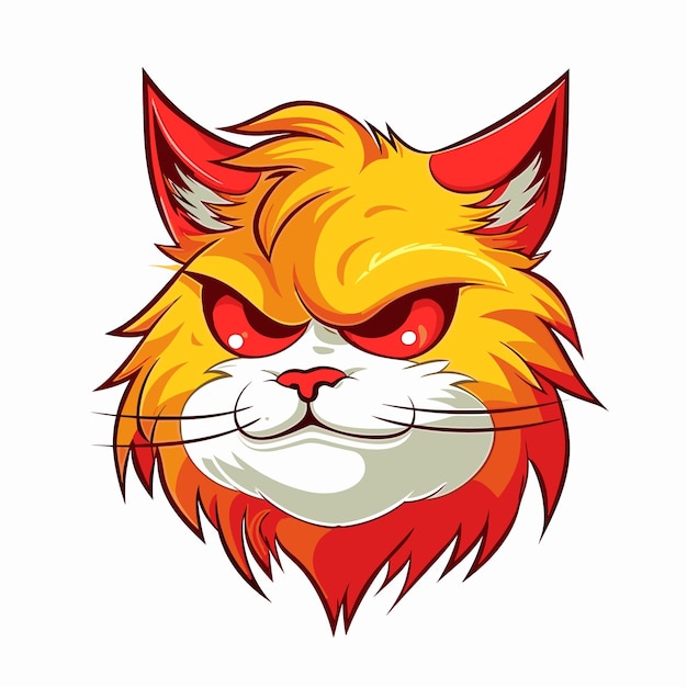 Illustrazione del logo del gatto