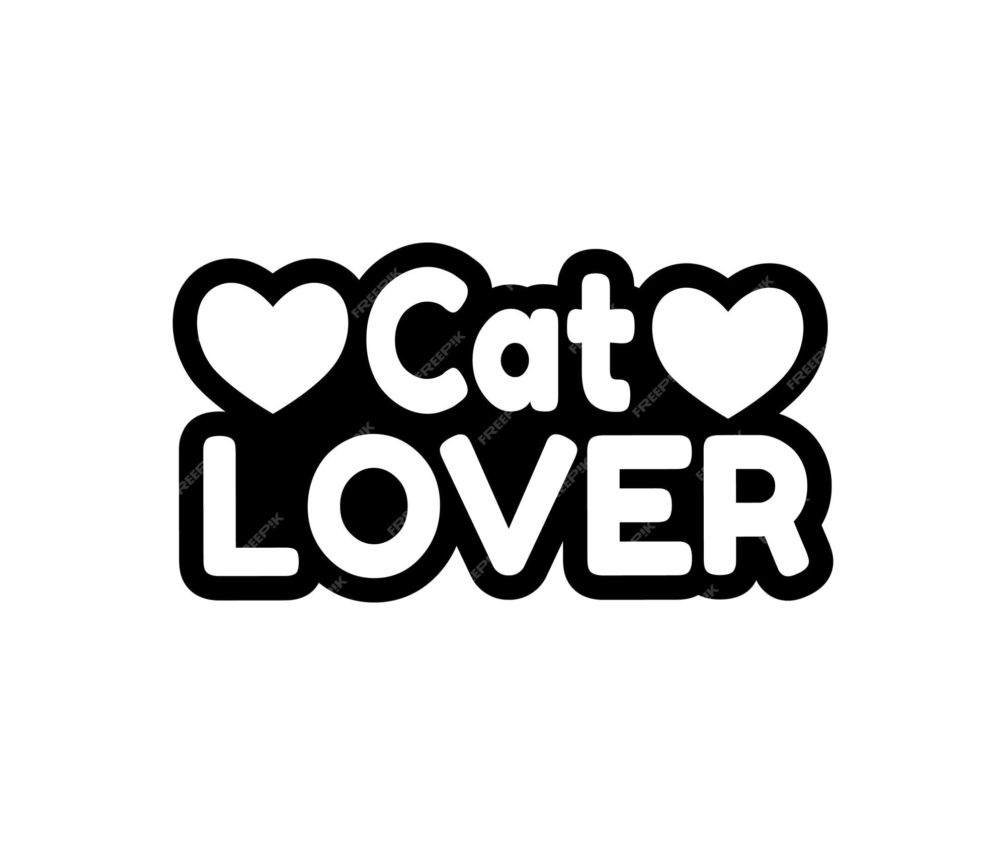 Love Letter Vector Design Images, Letter Love With Cat Icon, Cat Icons, Love  Icons, Letter Icons PNG Image For Free Download