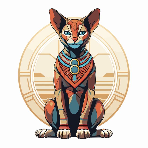 Vector cat mascot