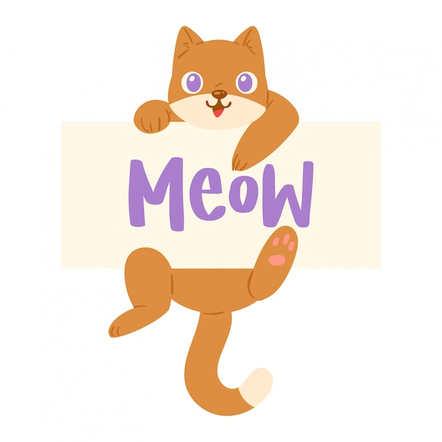 猫MEOWキャラクター