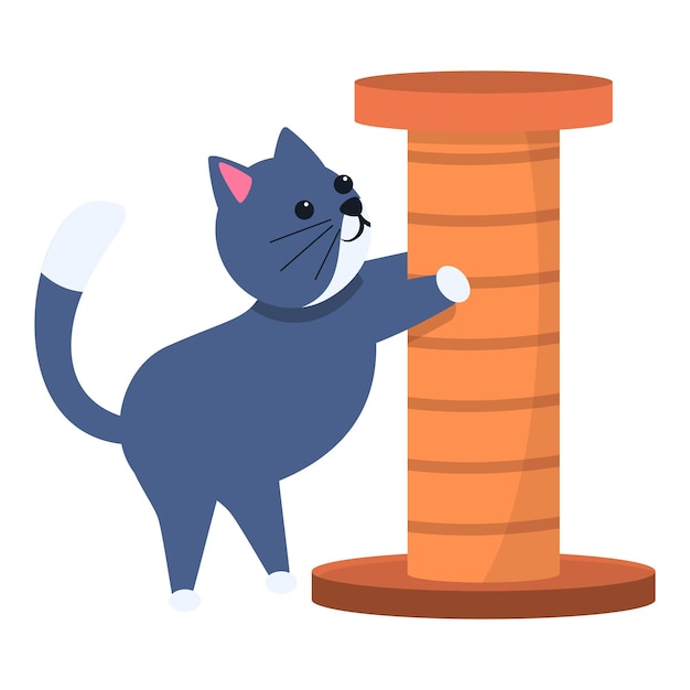 Icona di supporto per il gioco dei gatti cartoon di supporto per lo gioco dei gattoni icona vettoriale per il web design isolata su sfondo bianco