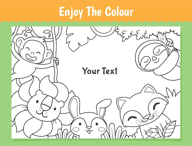 cat and rocket coloring for kids
