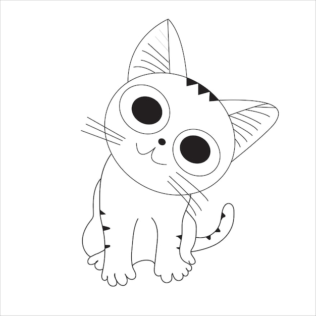 고양이 스케치