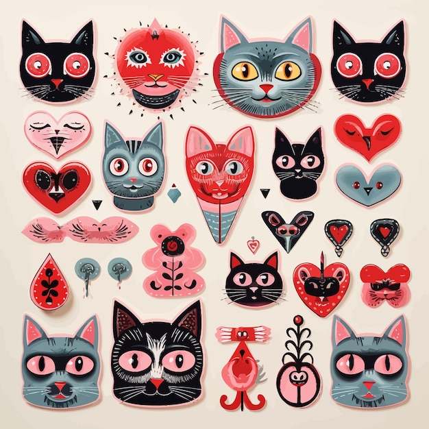 cat sticker pack