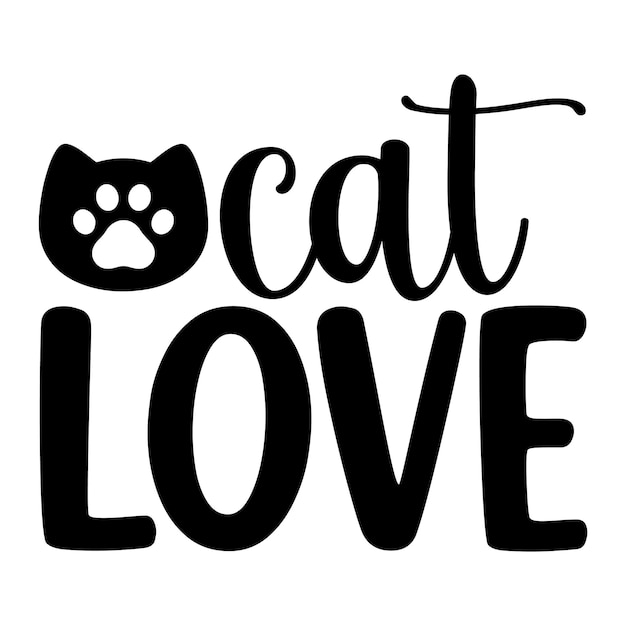 Self Esteem Cute Cat Icon PNG & SVG Design For T-Shirts