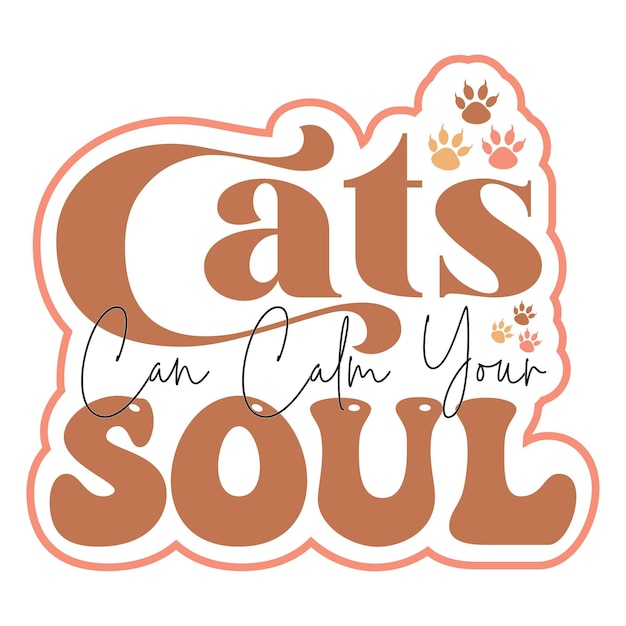 Vector cat svg design cat svg ontwerp nieuw