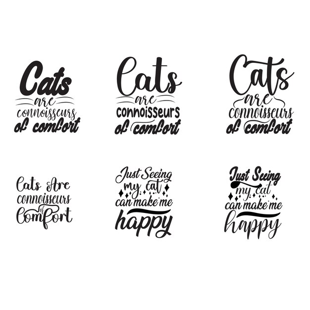 CAT SVG T SHIRT DESIGN BUNDLE