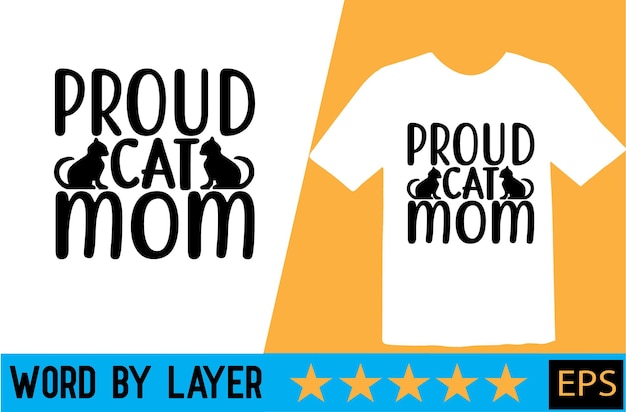 Cat svg t shirt design