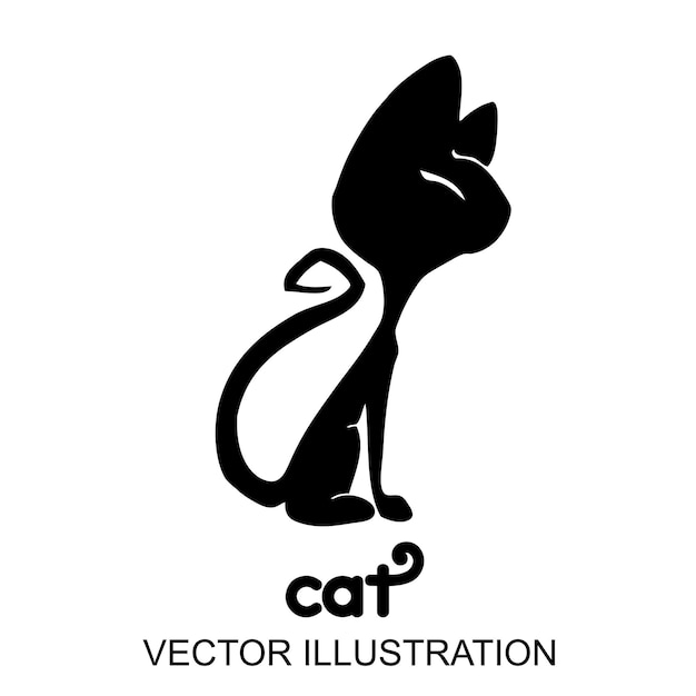 Cat vector illustration designs