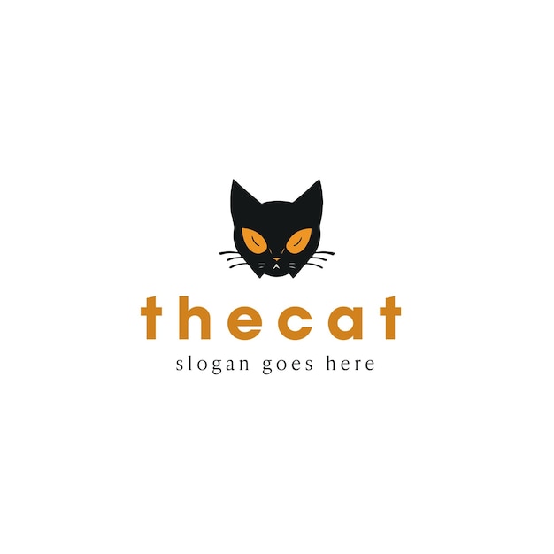 Cat Vector Logo Design