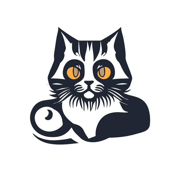 Vector cat vector or vector logo