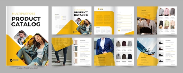 Catalog design multipurpose catalog template