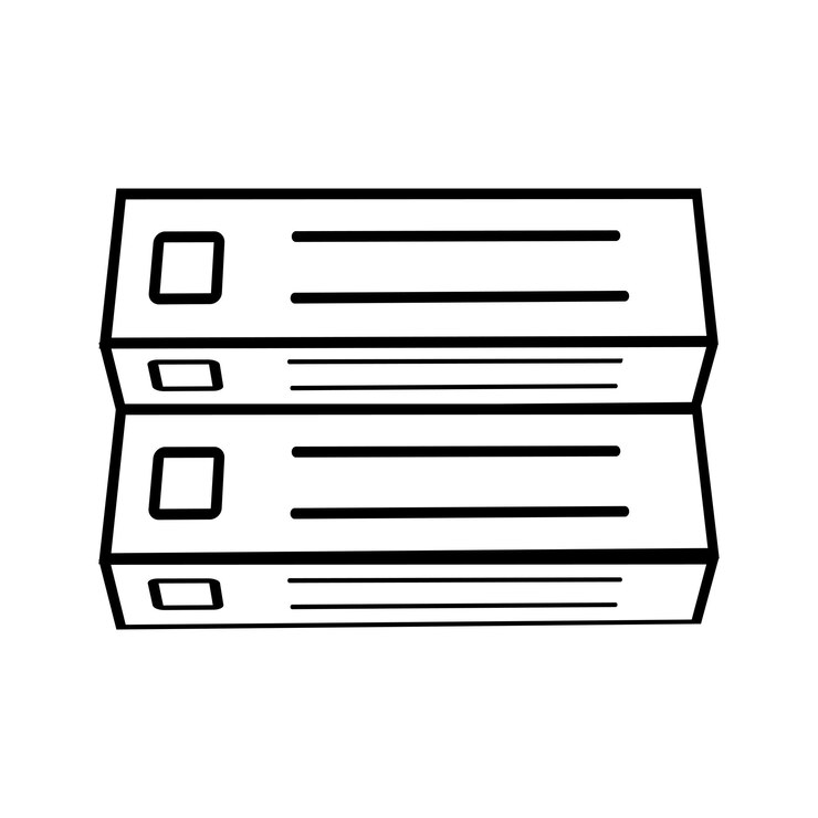 Vector catalog icon line
