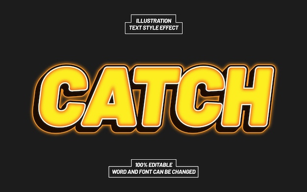 Catch Text Style Effect