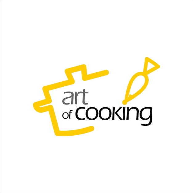 Catering and cooking logo design template