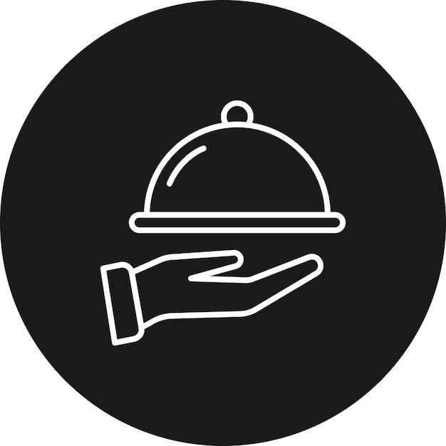 Catering vector icoon Kan worden gebruikt voor Party en Celebration iconeset