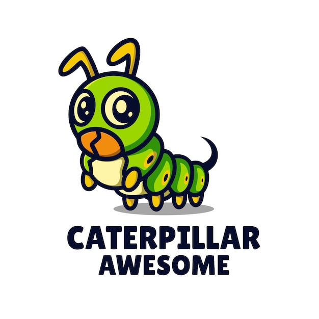 Vector caterpillar logo