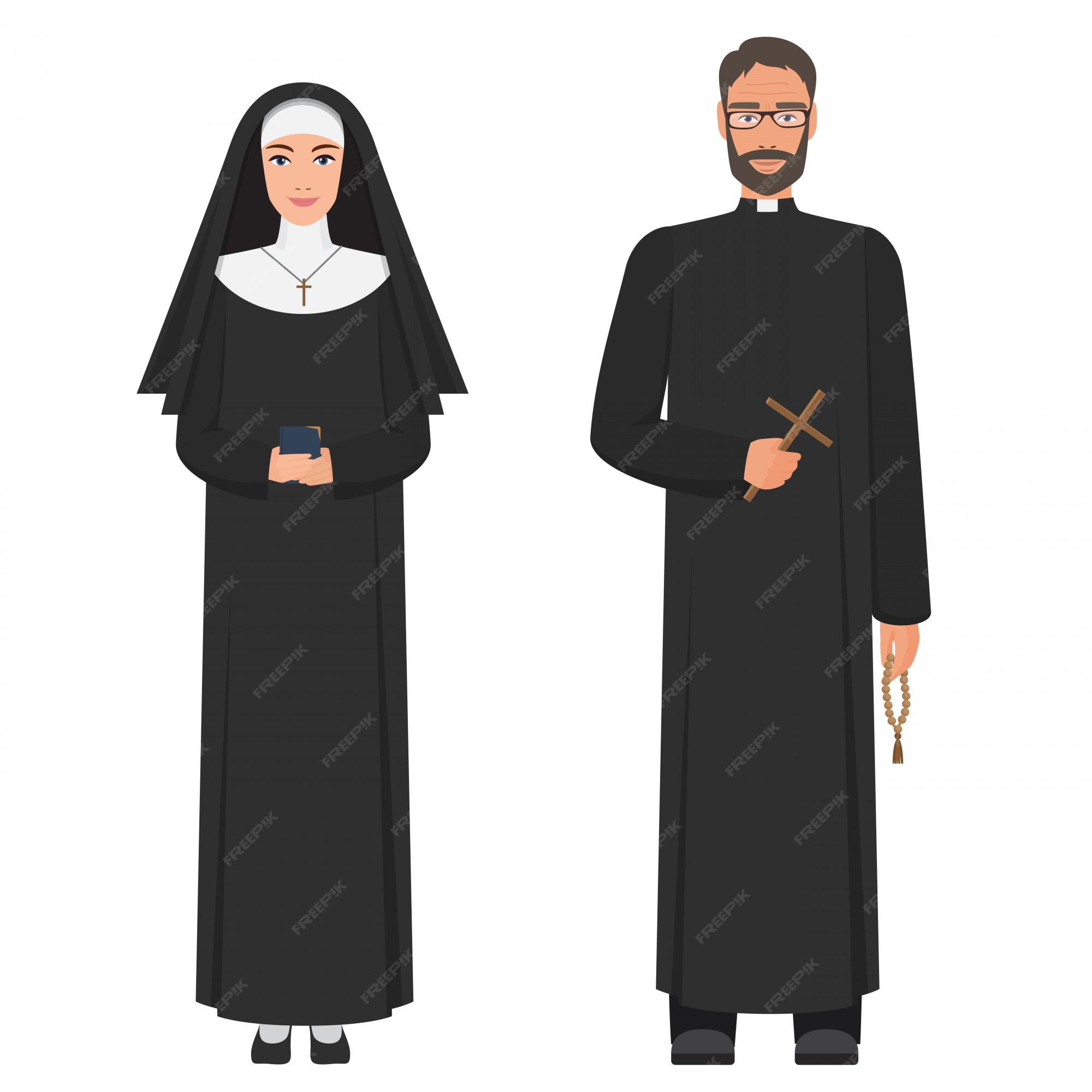 A Priest and Nun spend Night in a B&B