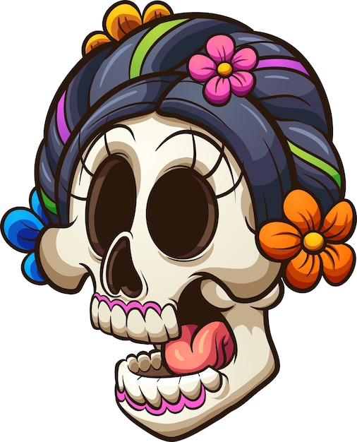 Catrina skull