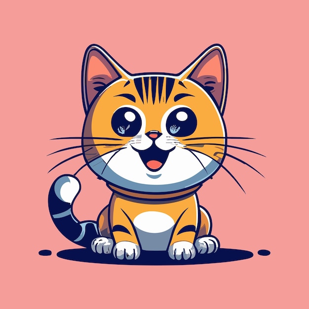 Cats in Artful Detail Beautiful Vector Design