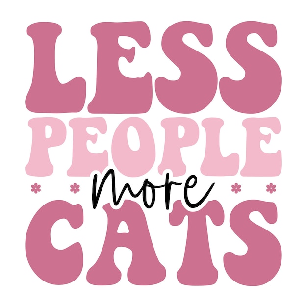 Cats retro svg design e download digitale