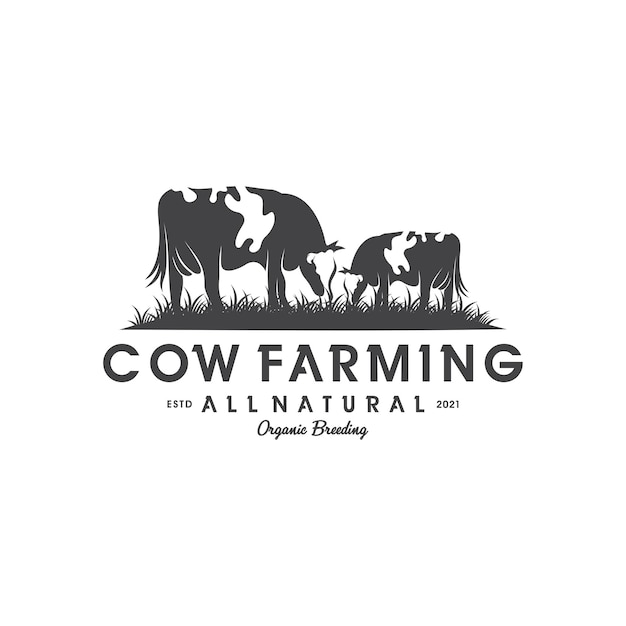 Cattle Farm vintage logo