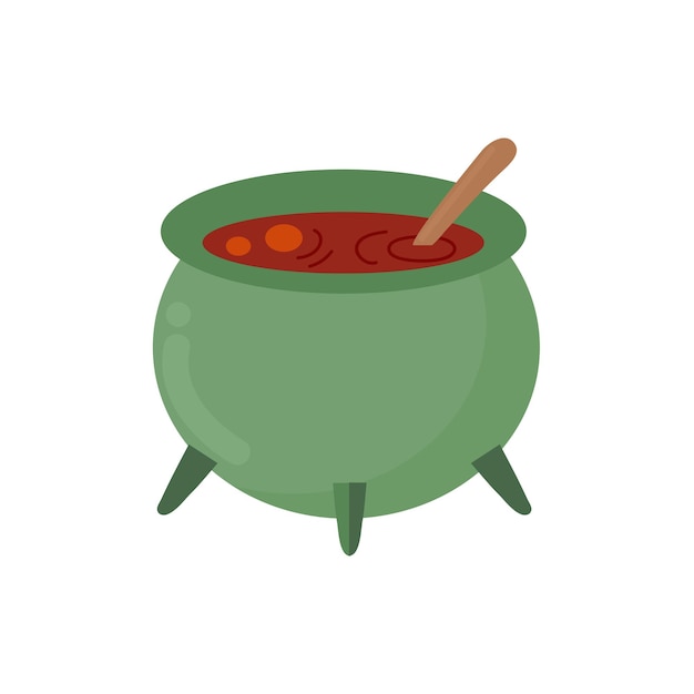 Cauldron icon clipart avatar logotype isolated vector illustration