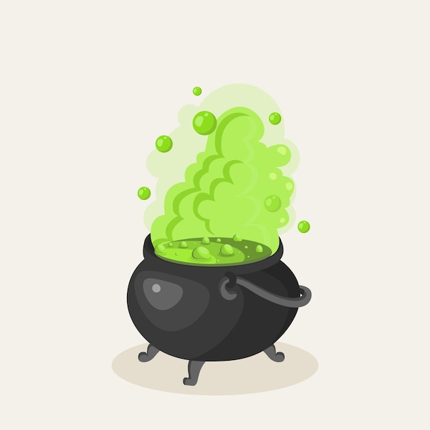 Cauldron vector illustration