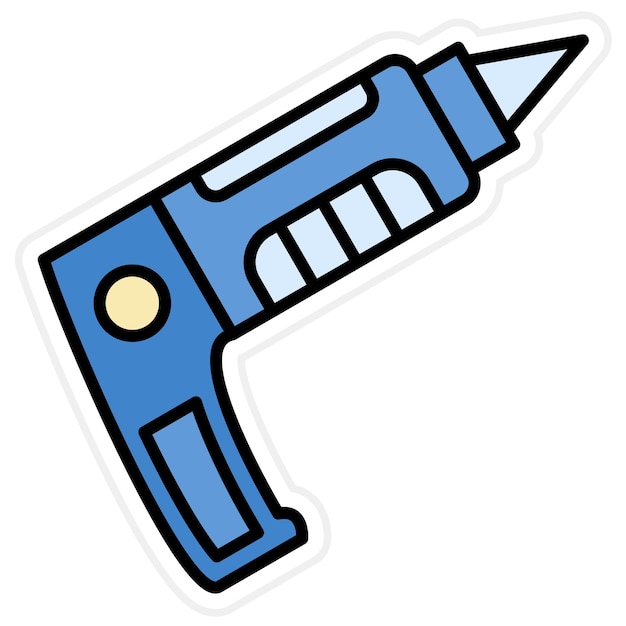 Vector caulking gun icon vector image can be used for construction tools