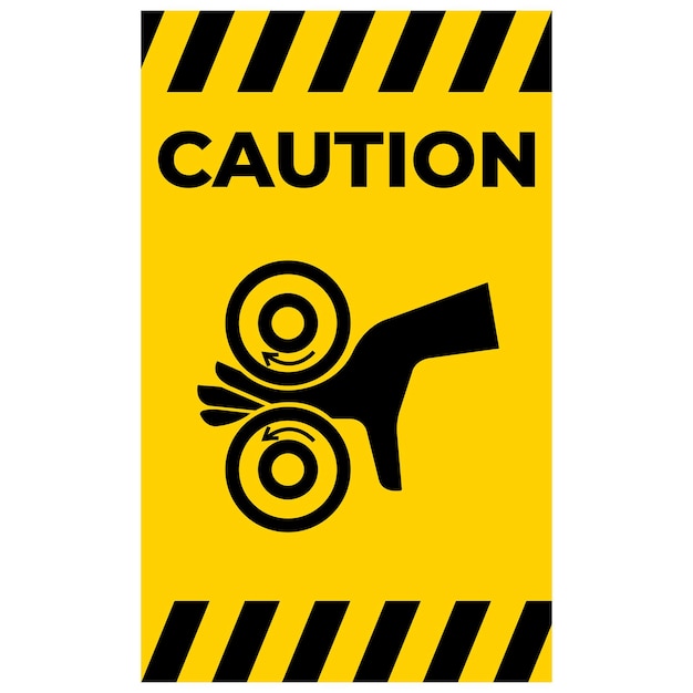 Caution symbol set