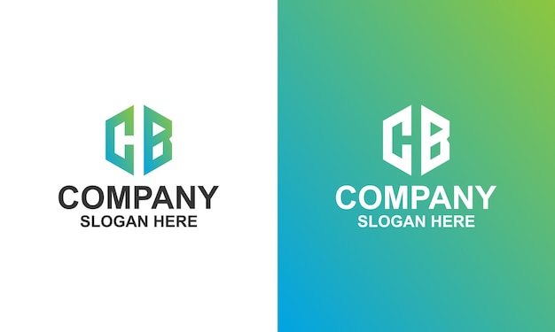 cb Letter-logo-ontwerp Premium Vector Premium