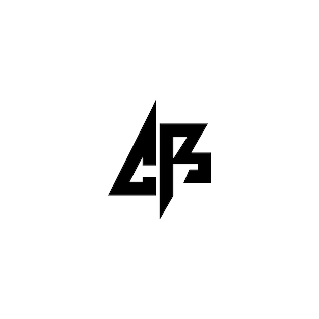 CB-monogram logo ontwerp letter tekst naam symbool monochroom logotype alfabet karakter eenvoudig logo