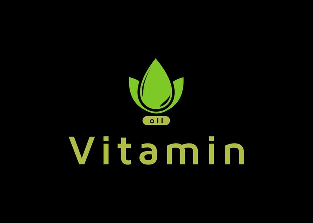 Cbd Oil Hemp Extract Medical Herbal Logo Design Icon Supplement Beauty Product