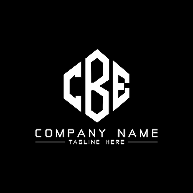 벡터 다각형 모양의 cbe 글자 로고 디자인 cbe 다각형 및 큐브 모양의 logo 디자인 cbe 육각형 터 로고 템플릿 색과 검은색 cbe 모노그램 비즈니스 및 부동산 로고